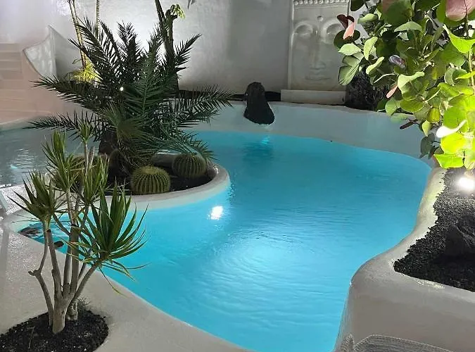 Villa Guajara Piscina Climatiz Jacuzzi 714